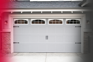 Manually open garage door