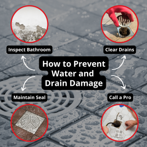how to prevent water and drain damage