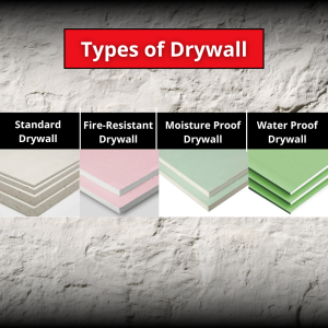 types of drywall