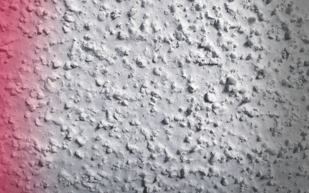 how to clean popcorn ceiling