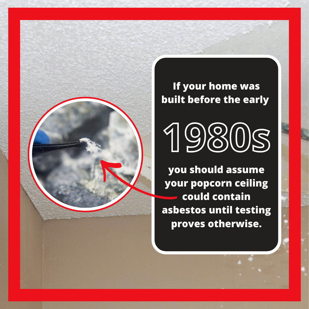 asbestos and popcorn ceilings statistic 