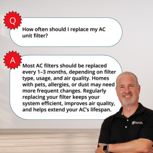 how often should ac filters be replaced