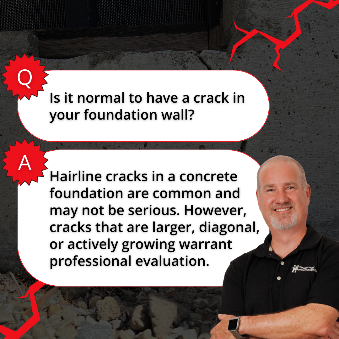 Q&A about cracks in foundation walls