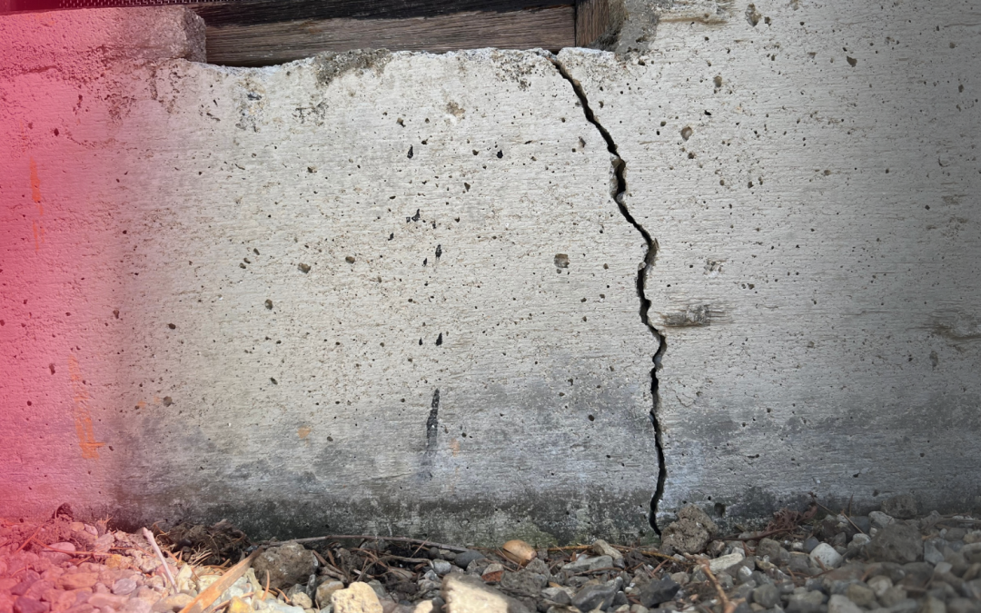 cracks in foundation wall